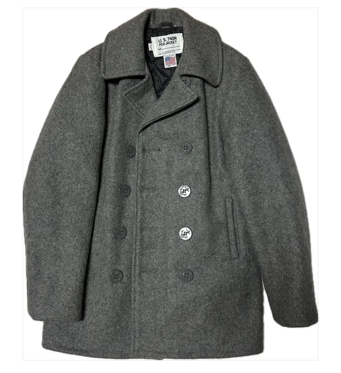 SCHOTT U.S. 740N PEA JACKET USA피코트